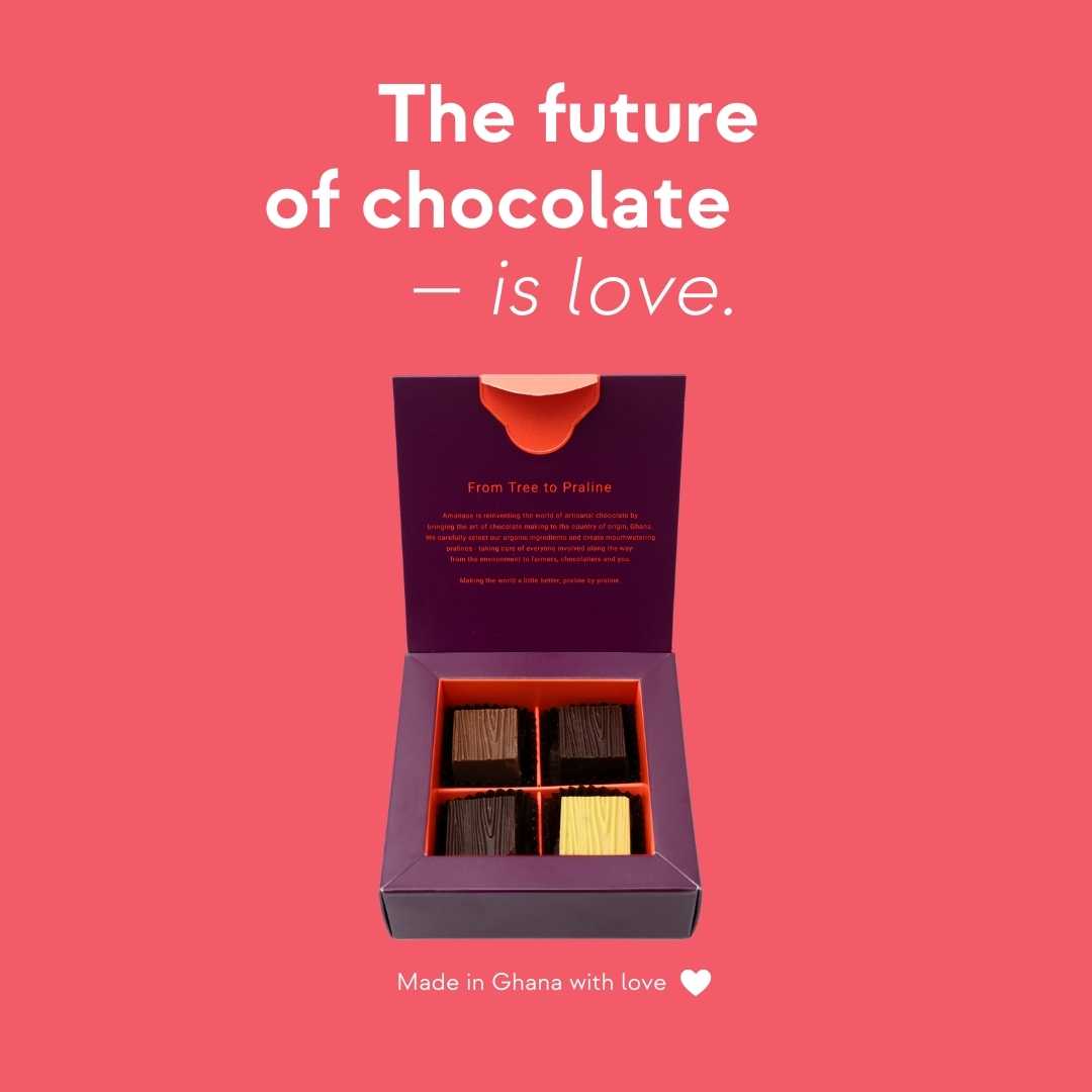 Amanase Organic Chocolates | Nut Love Edition