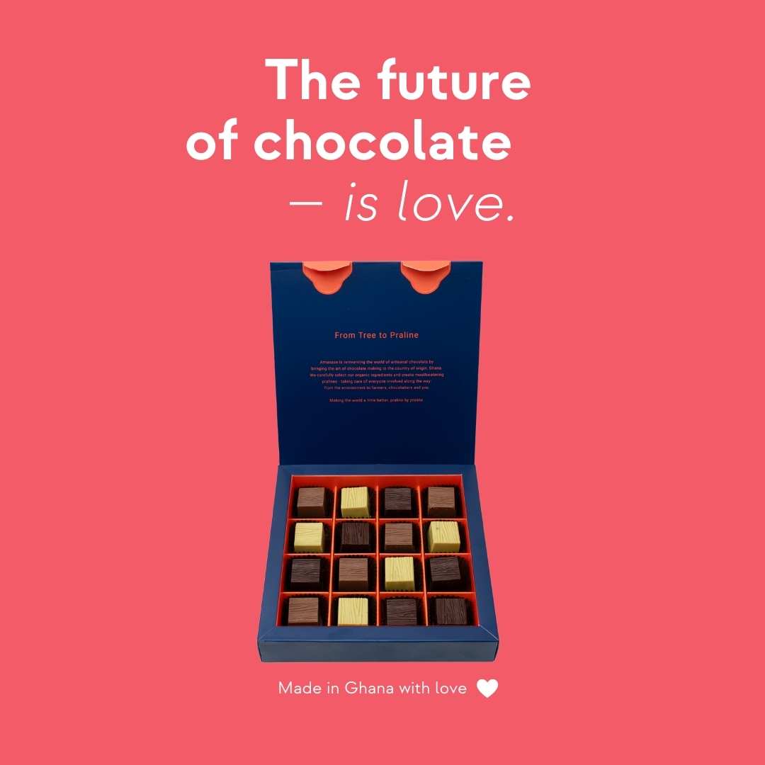 Amanase Organic Chocolates | Nut Love Edition