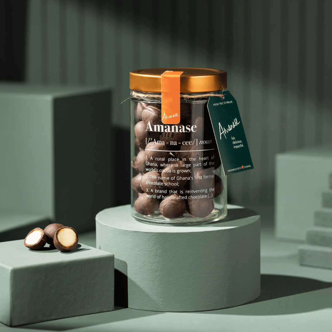 Amanase Organic Macadamia | Zero waste glass